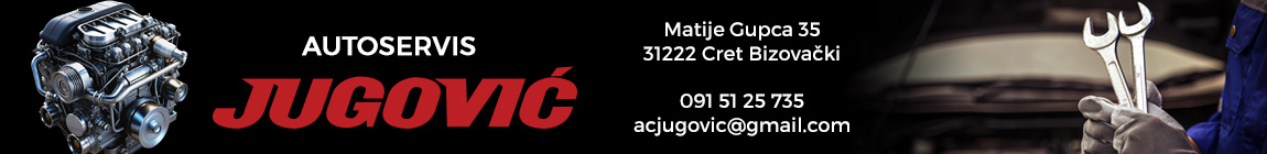 AUTOCENTAR JUGOVIĆ, obrt za održavanje i popravak vozila, vl. Josip Jugović-58078651303