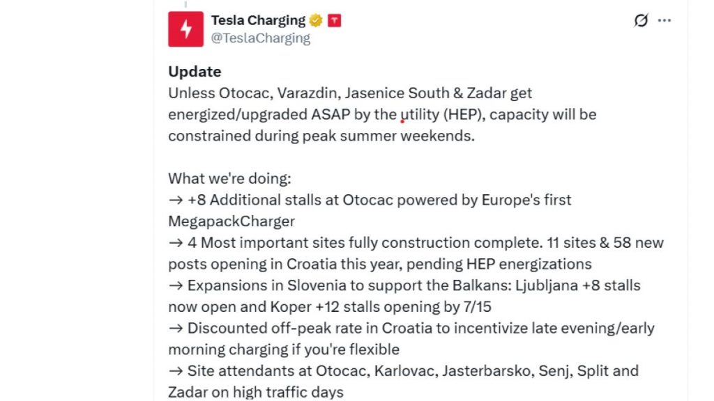 Tesla Charging