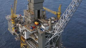 Platforma Oseberg Sør u Sjevernom moru, u blizini novootkrivenog nalazišta nafte i plina Grimsnes. Foto: IKM / © Equinor