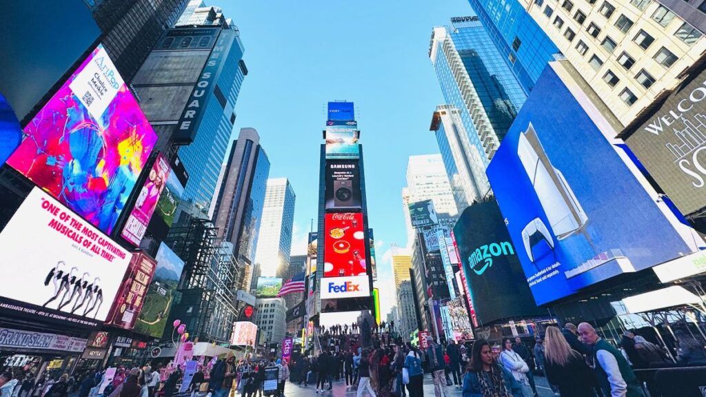 Times Square, New York / Foto: Namrata Garad, Pexels
